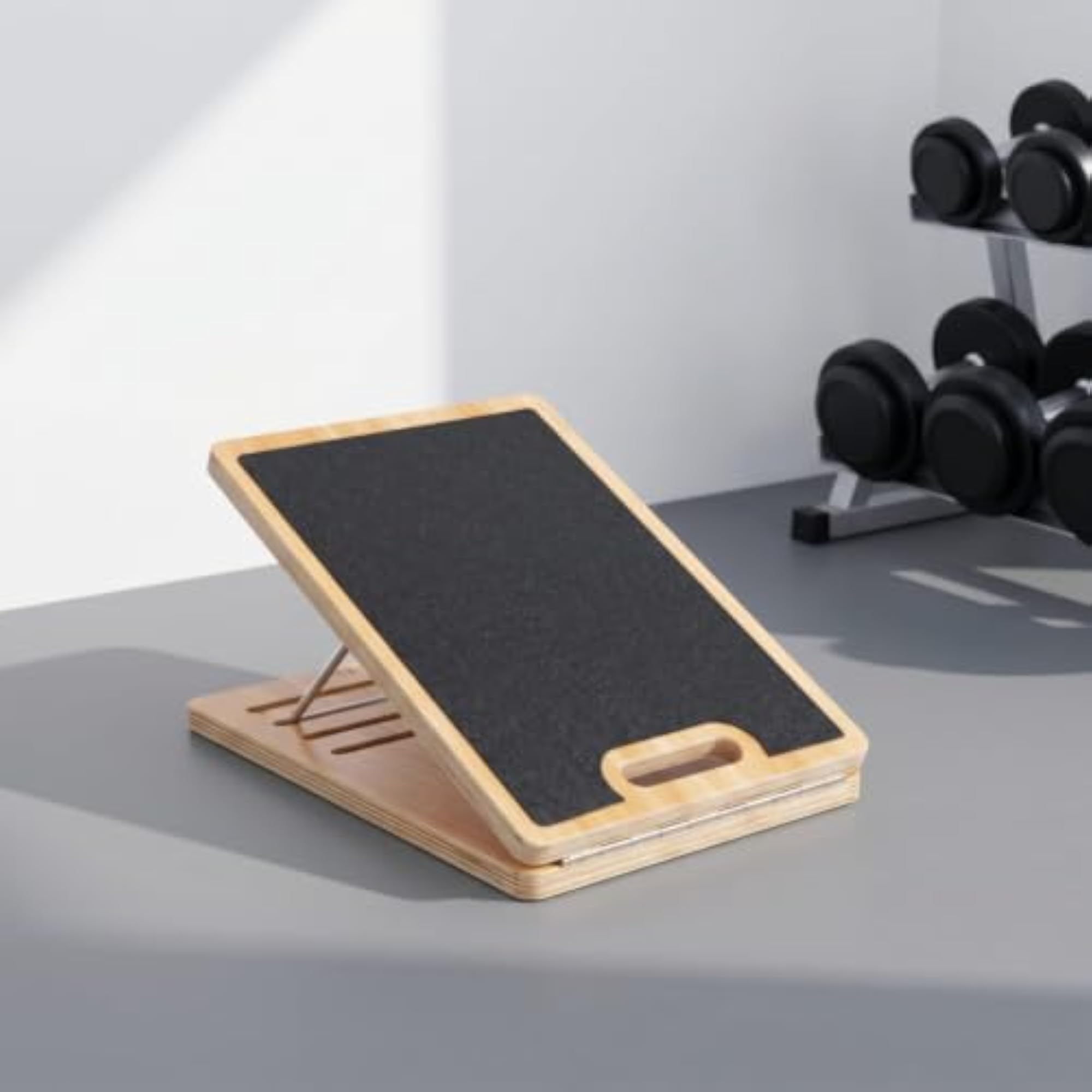 Non-Slip Portable Slant Board with Handle